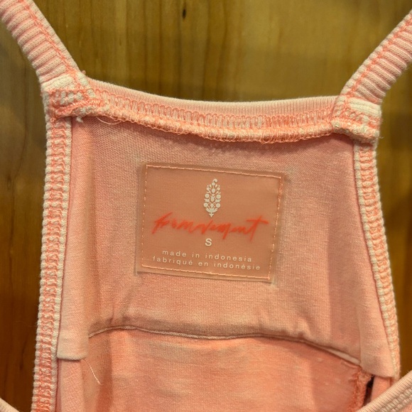 Free People Light Pink Jumpsuit with Pockets - Picture 2 of 2